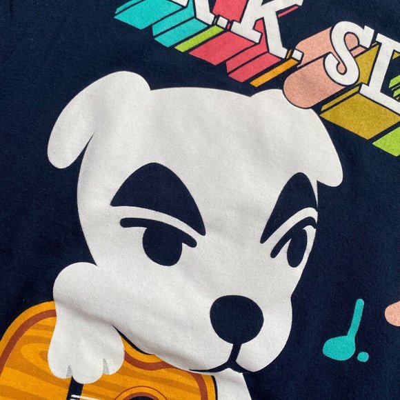 BoxLunch x Animal Crossing S K.K. Slider Double Sided Graphic T-Shirt Nintendo - Picture 2 of 12